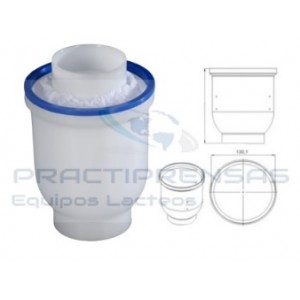 EDAM ROUND MOULD 1KG WITH LID