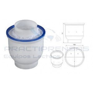 EDAM ROUND MOULD 2KG WITH LID
