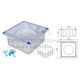 SQUARE MOULD 6 KG WITH LID